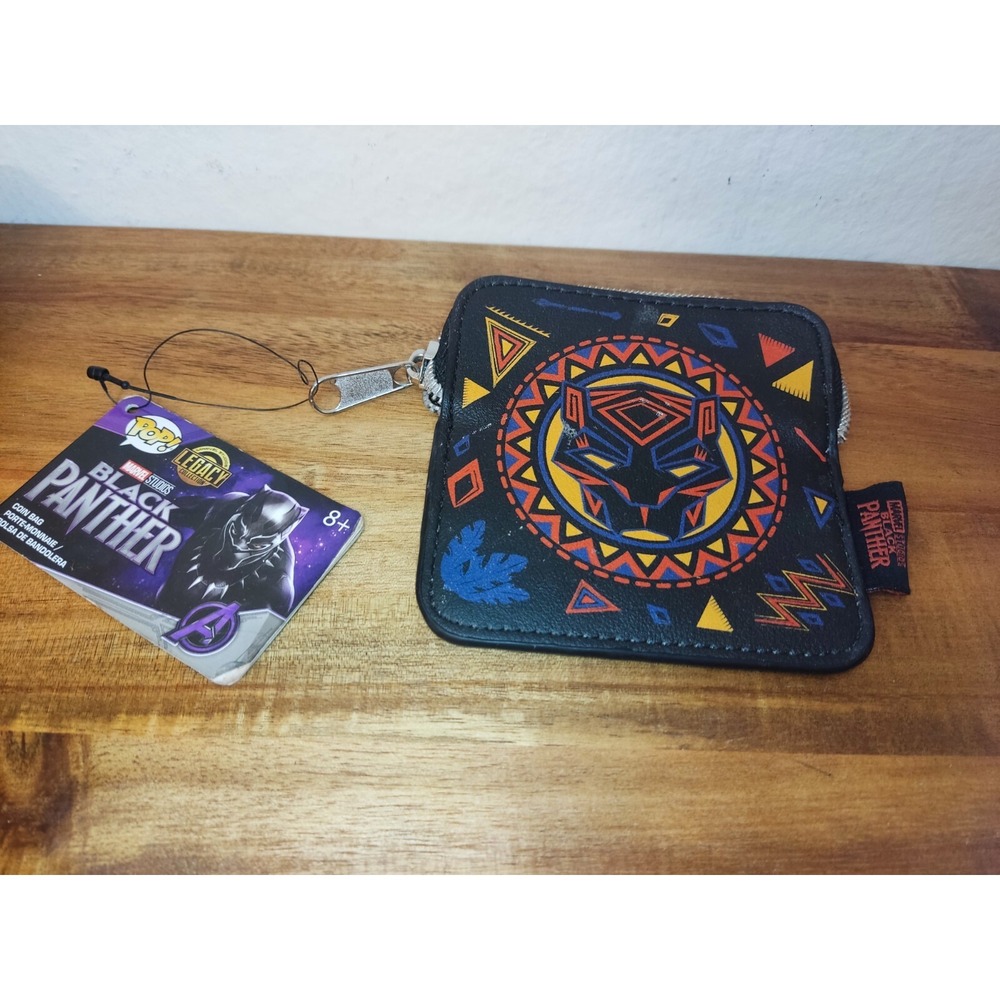 Funko PoP Marvel‎ Black Panther Legacy Collection Zip Close Coin Bag